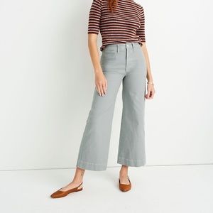 Madewell Emmett Wide-Leg Crop Pants, euc size 25